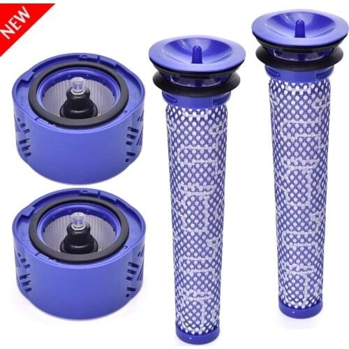 For Dyson V6 DC59 Vacuum Cleaner Accessories DY-96674101 & DY-96566101 Filter Pre & Post-Motor HEPA Filters Kit Suitable Parts