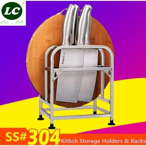 Free shipping Kitchen supplies shelf Storage Holders & Racks for knift/cutting board stainless steel storage rack oven rack