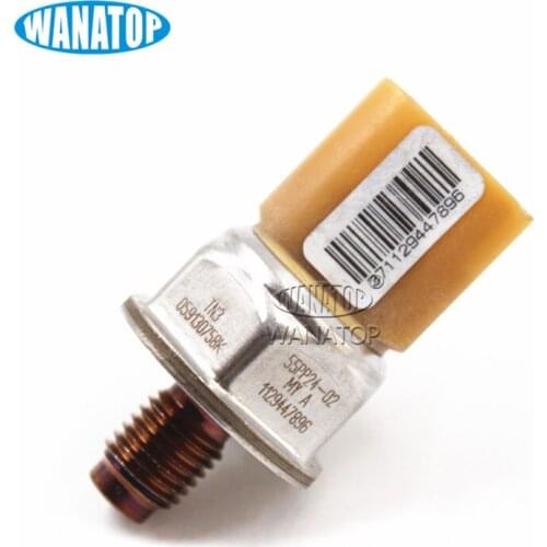Fuel Rail Pressure Sensor 55PP24-02 55PP24-01 95560623040 059130758K For Audi A4 A6 Q7 Porsche Cayenne