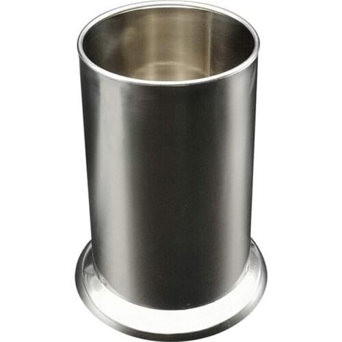 Stainless Steel Straw Holder, Counter-Top Straw Dispenser, Cutlery Organizer, Spoons Forks Chopsticks Storage