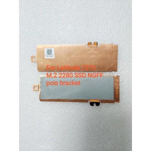 M.2 2280 SSD Plate PCIE NVME NGFF drive cooling vest Bracket For Latitude 7370 M.2 2280 SSD pcie bracket 0JKJKW