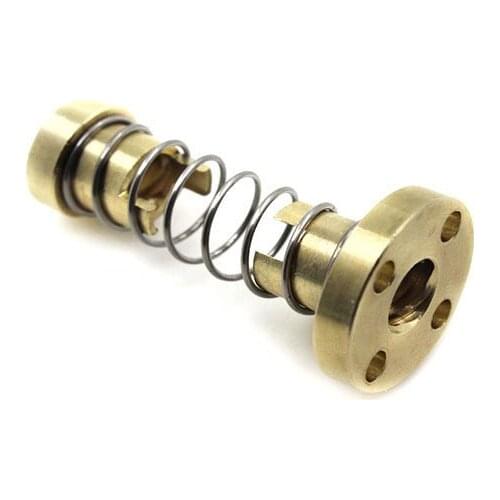 HOT T8 anti backlash spring loaded nut elimination gap nut for 8mm acme threaded rod lead screws DIY CNC 3D printer parts