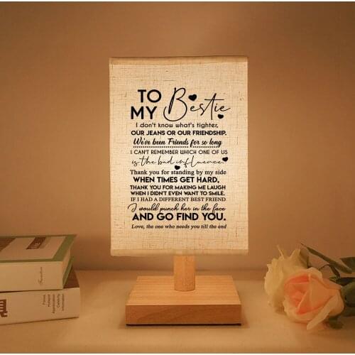 To My Bestie The One Who Needs You Till The End Send Reading Lights, Booklights. He Will Continue Beautiful Gift