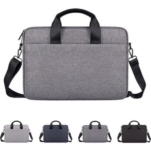 Mens-Womens Laptop Bag 13.3 14.1 15 15.4 15.6 Computer Briefcase Shoulder Bag Macbook Air Huawei Xiaomi Large Capacity