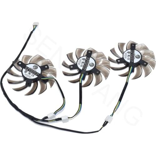 Original For Gigabyte GTX1050 1060 1070 1080 G1 N960 N970 Graphics PLD08010S12HH DC12V 0.35A Cooling Fan