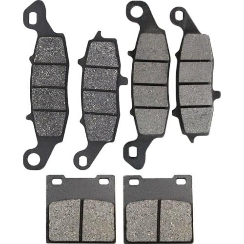 Otorcycle Front + Rear Brake Pads Disks for Suzuki SV650 (99-02) X/Y/K1/K2/SK1/SK2 SV 650 LT229-231-63