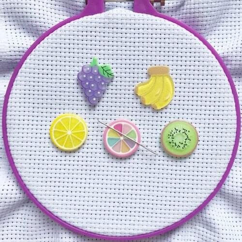 Stitch Assistant Needle Minder Fruit Shaped Needle Keeper to keep track of your needle