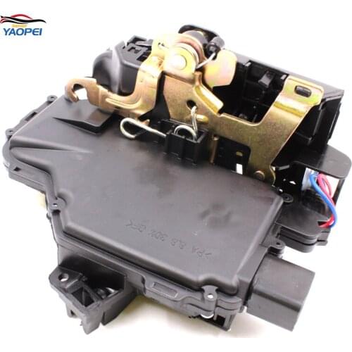 YAOPEI Door Lock Actuator & Latch Front Left 3B1837015A 3B1 837 015 / 3B1837015 For VW Rabbit Jetta Passat Golf Beetle GTI