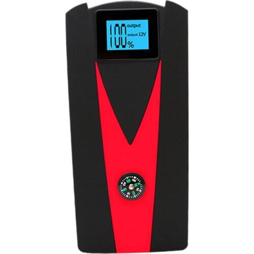 12000mAh 12V Car Jump Starter USB Power Bank Battery Booster Charger Rescue Pack Emergency Starting Booster w/Flashlight-US