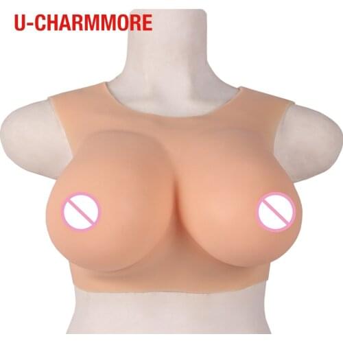 Standard no neck C Cup D Cup F Cup Realistic Silicone Breast Forms Fake Boobs For Shemale Cosplay Crossdresser Drag Queen Transg