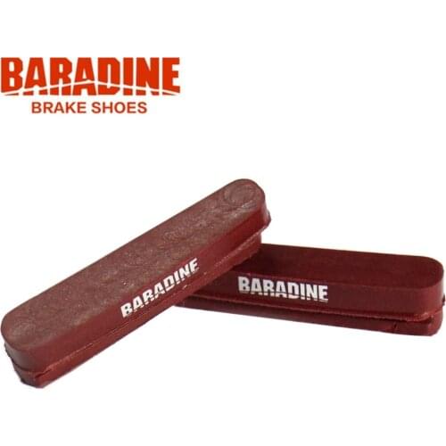 Baradine 473 Road bike bicycle C-brake Caliper brake shoes replacement pads for carbon fiber wheel