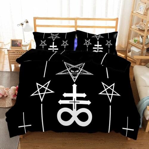 Wolf Totem Black Duvet Cover Set King Queen Double Full Twin Single Size Bed Linen Set