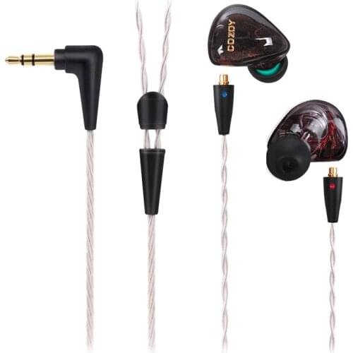 COZOY TRIO Triple Driver Hybrid HIFI IN-Ear Earphone Armature + 2Dynamic IEM With Linum G2 SuperBaX MMCX Detachable Cables