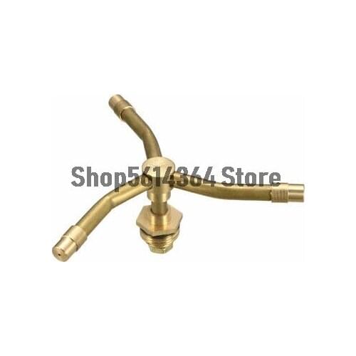 1/2BSP Male Thread Brass 3-Arm Lawn Garden Watering Rotating Sprinkler