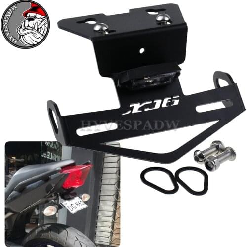 License Plate Holder LED Light for YAMAHA XJ6 /DIVERSION/F XJ6N XJ6F XJ6S FZ6R 2009-2017 Motorcycle Tail Tidy Fender Eliminator