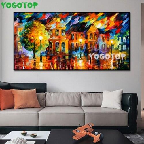 DIY Diamond Embroidery Urban Architectural Landscape Full Diamond Painting Kits Mosaic Sale Rhinestones Art Handwork Gift YY5319