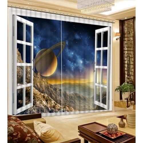 Home Decor Living Room Natural Art window fashion decor home decoration for bedroom living room curtain