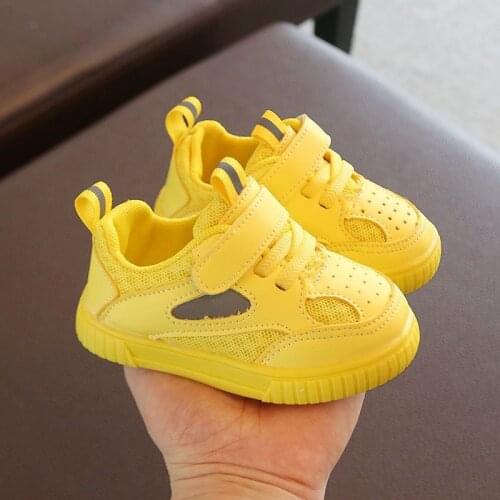 Spring Baby Trainers Fashion Girls Boys Sports Shoes For Children Girls Leather Flats Toddler Sneakers Kids Casual Infant Shoes