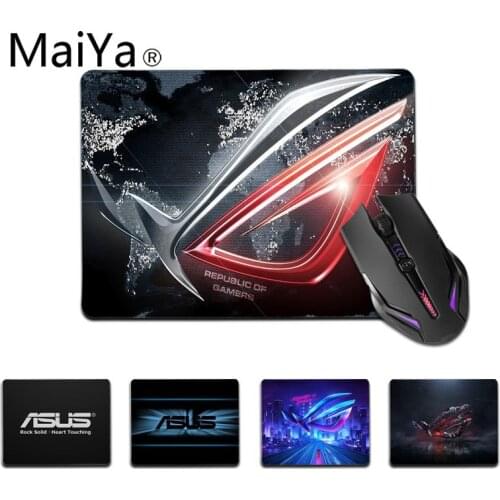 Maiya Top Quality ASUS Logo Beautiful Anime Mouse Mat Top Selling Wholesale Gaming Pad mouse