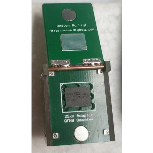 QFN8 Flip Burning Socket WSON8 8mm*6mm Universal QFN8 To DIP8 WSON8 To DIP8