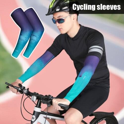 Arm Sun Sleeves Sun Protection Cover Up Long Cooling Sleeves for Outdoor Activities Supplies M2