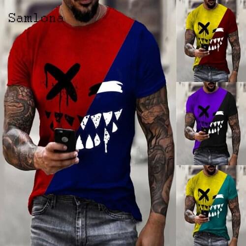 Samlona Men's T-shirts With Print