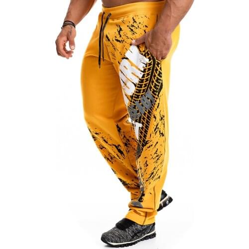 Sweatpants Male Hip Hop Style Streetwear 2021 Cotton Casual Sports Trousers New Fashion Loose Mens Joggers Sweatpants M-XXL