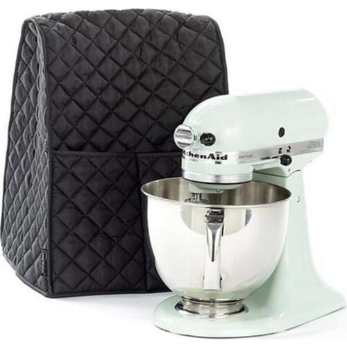 Stand Mixer Cover Thickened Waterproof Cover Case Organizer Protection Bag for Home Kitchen Supplies(Black)