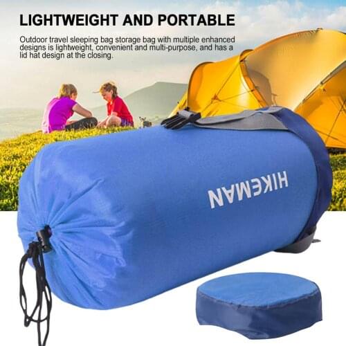 Ultralight Camping Sleeping Bag Outdoor Camping Tent Down Waterproof Lazy Bag Compression Sack Storage Bag Camping Accessories