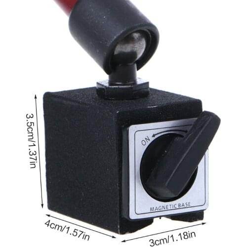Universal Flexible Magnetic Base Holder Stand For Dial Gauge Test Indicator Tool
