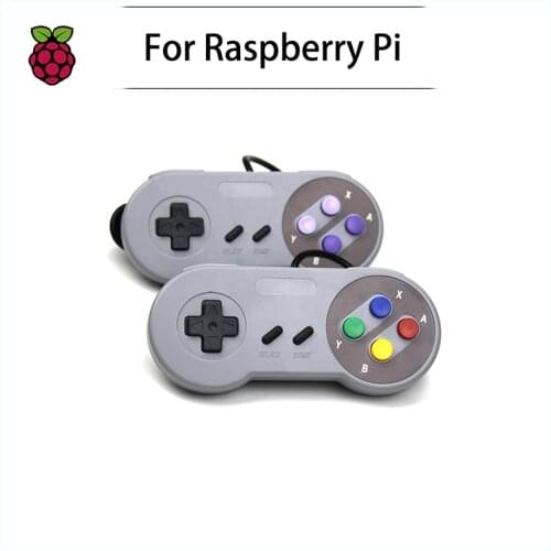 S ROBOT USB Controller Gamepad 2pcs Super Game Controller SNES USB Classic Gamepad Game joystick for raspberry pi RPI130