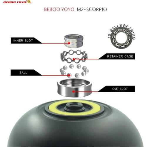 YoYo Ball M2 Scorpio Aluminum Alloy High YoYo Kids Xmas Gift