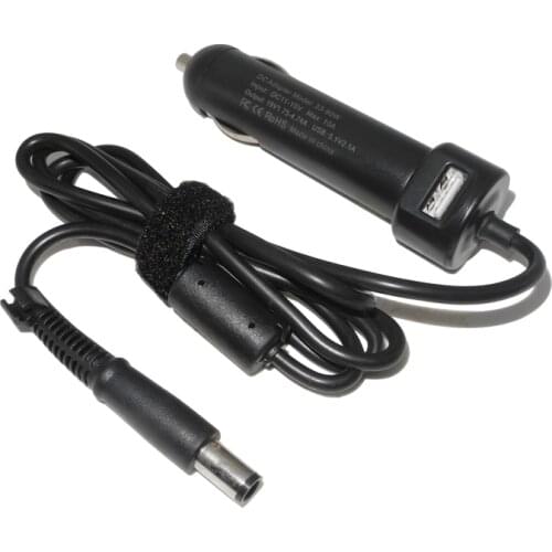 19V 4.74A 90w Laptop Car Charger for HP Probook 4440s 4540S 4545s 6470b 6475b 6570b Traveling DC Power Adapter