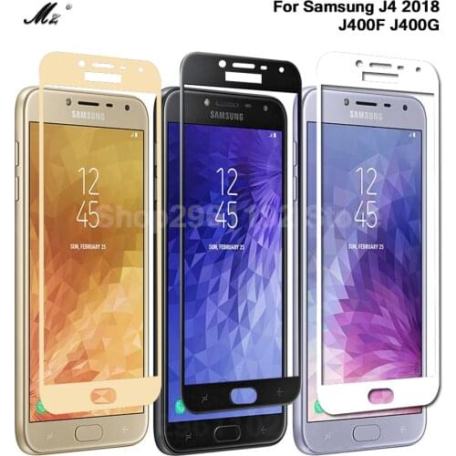2pcs For Samsung J4 2018 Protective Glass For Samsung Galaxy J4 2018 j 4 4j J400F J400 Screen Protector Film J42018 J4Plus Glas