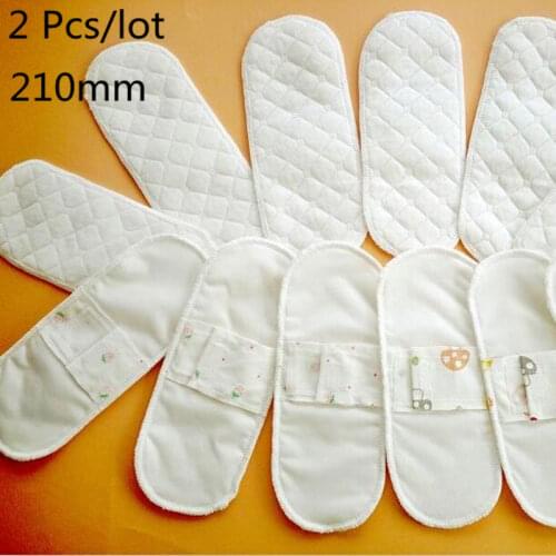 Women Feminine Hygiene Reusable Menstrual Pads Washable Panty Liner Cotton Cloth Mama Menstrual Sanitary Nappy Towel Pad 210mm