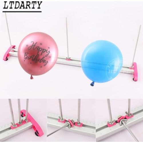 1 set of balloon ruler measuring balloon tool for balloon garland wedding birthday party foldable shape measuring device