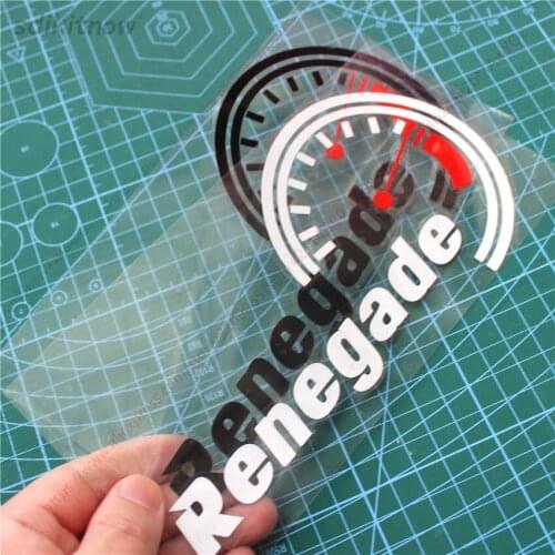 1pc Car Dash borad headlights Windows Sports Racing PVC Vinyl Decal Sticker For Jeep Renegade accessories