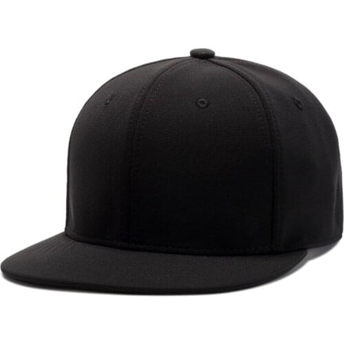 Black White Blank Snapback Hat Simple Baseball Cap for Men Women Sport Hip Hop Male Female Summer Sun Headwear Gorras Bone Cheap