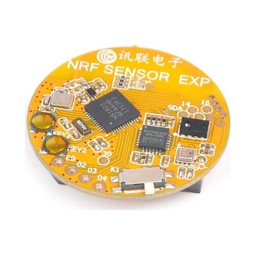 Bluetooth nRF51822 4.0 Temperature Air Pressure Humidity Sensor Acceleration Gyroscope Chip MPU6050 Ambient light Sensor BME280