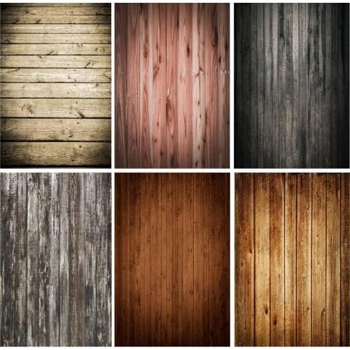 Wood Floor Wooden Board Texture Photography Backdrops Props Vintage Newborn Baby Portrait Photo Studio Background 21318WQ-08