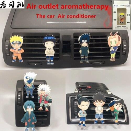 Uzumaki Uchiha Sasuke anime action figure prefect quality acrylic Air outlet aromatherapy car decoration home decoration