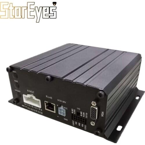 H.264 AHD 720P 4Ch HDD SD Card Trailer Truck Taxi School Bus Mobile DVR