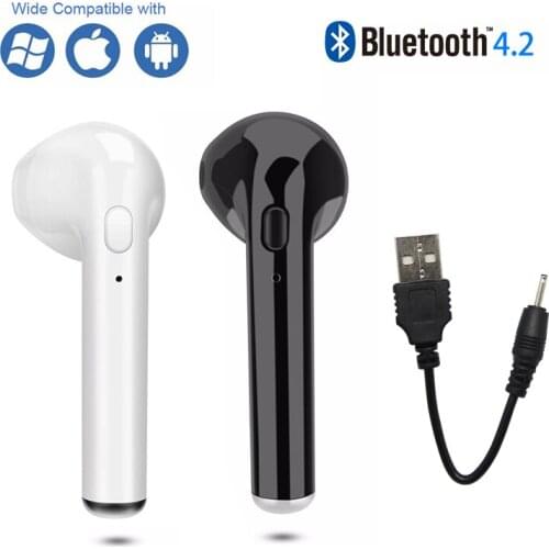 I7 i7s TWS in-ear Bluetooth headset mini Bluetooth headset wireless headset earbuds with microphone for all smartphones