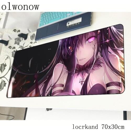 Homura Akemi mousepad gamer Kawaii 700x300x3mm gaming mouse pad notebook pc accessories laptop Rubber padmouse ergonomic mat
