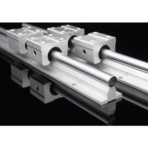 SBR12 linear guide 12mm length 300mm 400mm 500mm 600mm 700mm 800mm 1000mm linear rail with SBR12UU linear block for cnc part