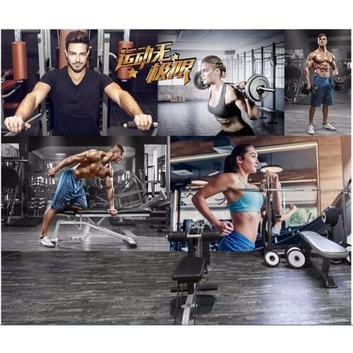 Custom photo mural 3d wallpaper Gymnastics for men and women background Home decor living room wallpaper for walls 3 d