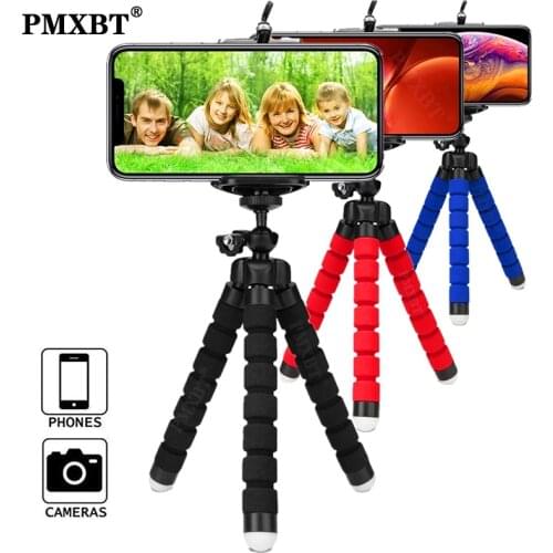 Tripod Phone Holder Flexible Stand For iPhone 11 12 Pro Max Samsung Xiaomi mi 7 8 Huawei Smartphone Mount Firm Tripod For Camera
