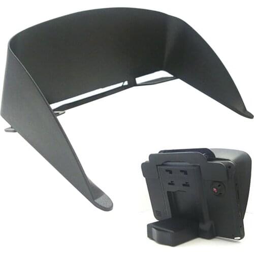 GPS Screen Sun Shade Visor Hood Car GPS Sunshade Cover Car Central Dashboard GPS Navigation Display for 6 and 7 Inches GPS