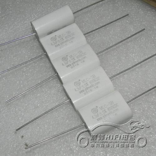 1pcs/1lot Minglu MLC-SC 600v4.3uf 600V IGBT axial copper foot non-inductive absorption protective film capacitor