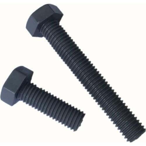 1pcs M18 polyvinyl chlorid PVC screws insulated screw hexagon bolt plastic bolts preservative acid 40mm-80mm length